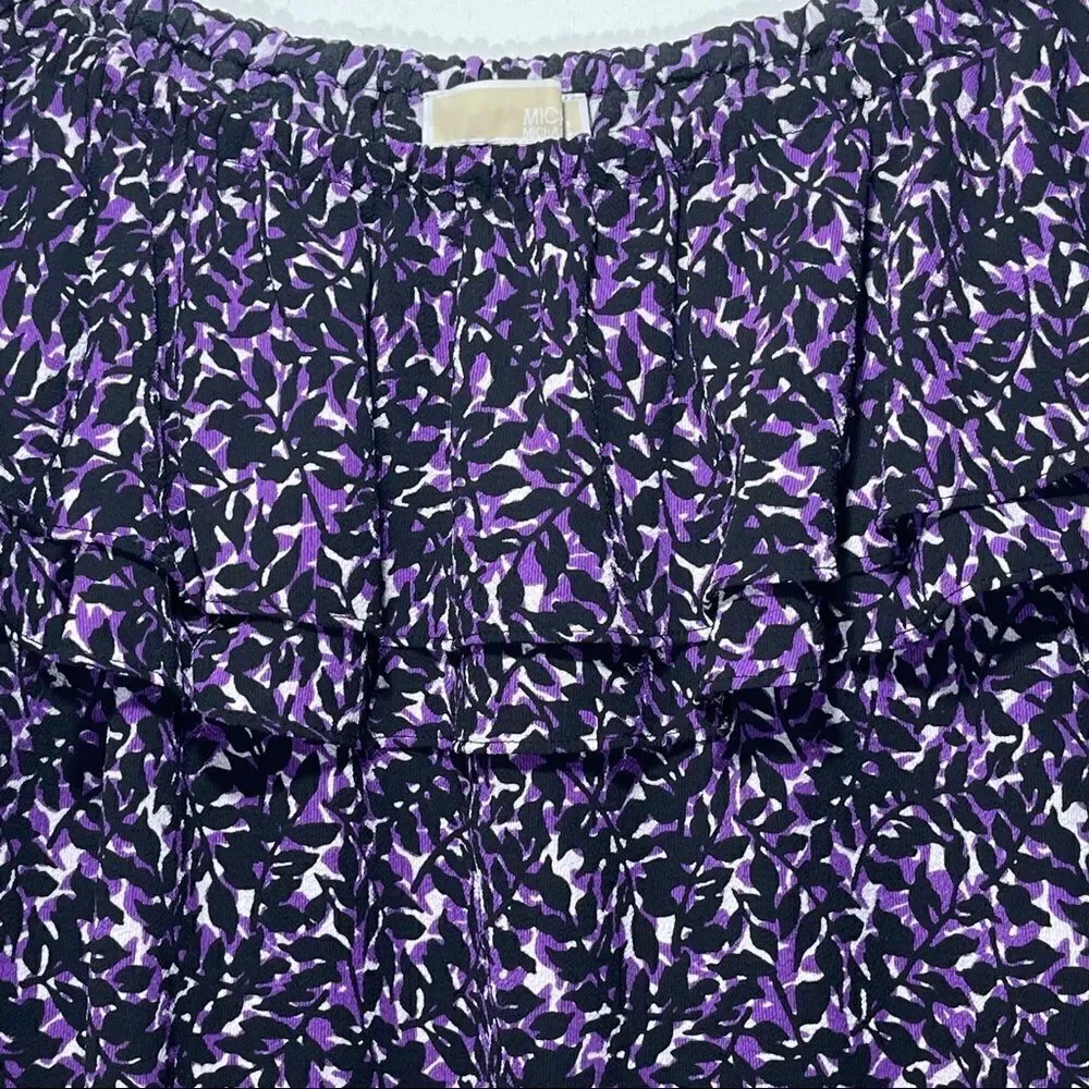 MICHAEL Michael Kors Purple Off The Shoulder